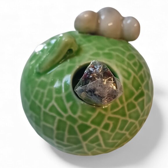 RARE! Vintage MCM Mouse Cabbage Toothpick Holder + Original Japan Tooth Picks - Picture 3 of 10